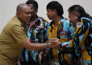 Pj. Bupati Langkat Sambut Hangat Audiensi PKN Kabupaten Langkat di Rumah Dinas Bupati