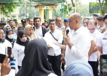 Pj Bupati Langkat Temui Aliansi Guru Honorer Peserta PPPK Tahun 2023 Langkat 