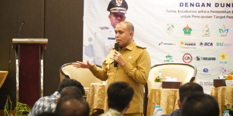 Pj Bupati Langkat Tekankan Kolaborasi Pemerintah Daerah dengan Dunia Usaha Guna Mempercepat Pencapaian Target Pembangunan 
