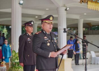 Kapolres Langkat Pimpin Upacara Memperingati Hari Kebangkitan Nasional ke 116 Tahun 2024 Kabupaten Langkat