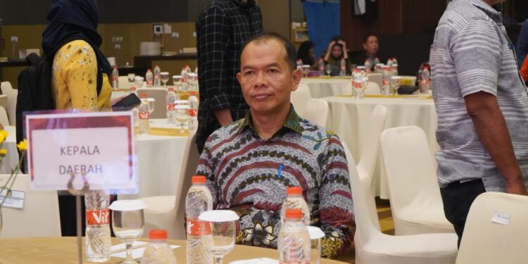 Mewakili Pj. Bupati Langkat, Sekda Langkat Amril Hadiri Peluncuran Tahapan Pilgub dan Wagub Sumut 