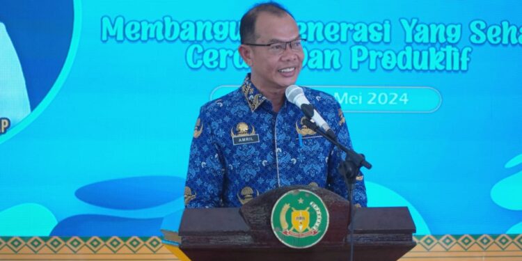 Mewakili Pj. Bupati Langkat Sekda Amril Buka Kegiatan Rembuk Stunting Kabupaten Langkat Tahun 2024