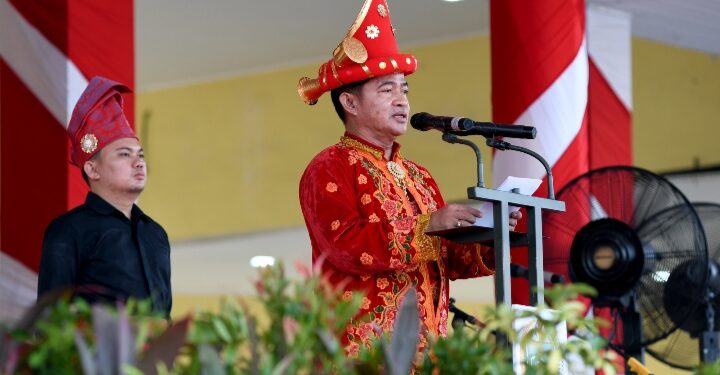 Pimpin Upacara Hari Lahir Pancasila, Pj Gubernur Sumut: Pancasila Tak Lekang Karena Panas, Tak Luntur Karena Hujan