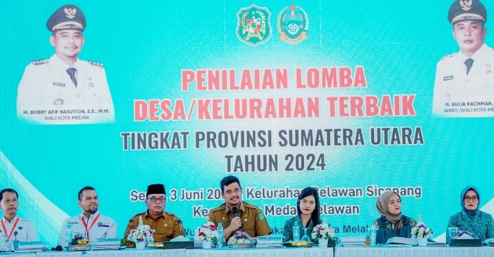 Belawan Sicanang Wakili Medan di Lomba Kelurahan Terbaik Provinsi Sumut 2024, Ini Kata Bobby