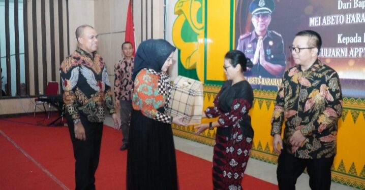 Acara Pisah Sambut Kejari Langkat Digelar oleh PJ Bupati Langkat di Pendopo Jentera Malay