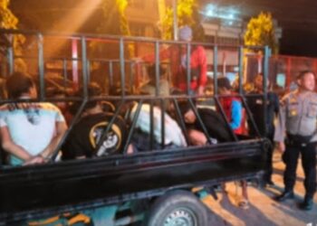 Tim Gabungan Polres Pelabuhan Belawan Tangkap Gerombolan Geng Motor