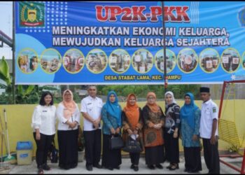 Desa Stabat lama Terima Kunjungan Tim Monitoring provinsi Sumatera Utara dalam Lomba Desa UP2K-PKK