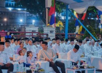 Takbiran Iduladha 1445 H di Balai Kota, Bobby: Tingkatkan Semangat Berbagi