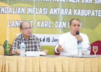 Buka High Level Meeting, Pj Bupati Langkat Komitmen Kendalikan Inflasi Melalui Kerjasama Antar Daerah Brastagi