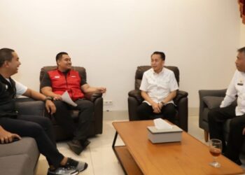 Tancap Gas, Pj Gubernur Sumut Agus Fatoni Bertemu Menpora Bahas Kesiapan PON