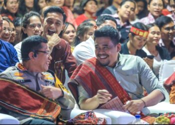 Bobby Apresiasi Pesta Gondang Naposo Dalam Rangka HUT Bhayangkara, Kenalkan Adat Istiadat di Era Modern