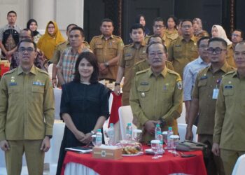 Pj. Bupati Langkat Diwakili Sekda Amril Ikuti Rakor Optimalisasi Penanaman Modal