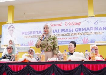Pj Ketua TP. PKK Langkat Hadiri Sosialisasi “GEMARIKAN” di Batang Serangan sebagai Upaya Penurunan Stunting