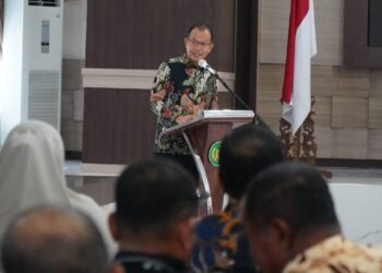 Pj. Bupati Diwakili Sekda Amril Buka Rakor Implementasi Integrasi Layanan Primer Kabupaten Langkat