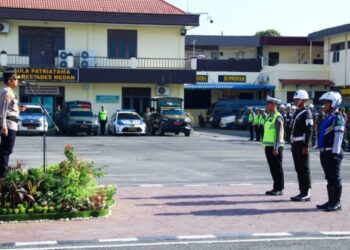 Bobby Nasution Ikuti Apel Gelar Pasukan Operasi Patuh Toba 2024