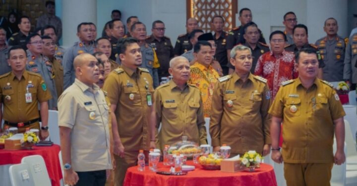 Bobby Hadiri Rakor Kepala Daerah dan Forkopimda, Penguatan Pemangku Kebijakan Bangun Sumut