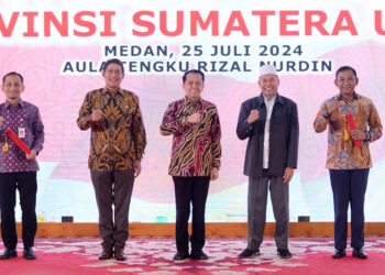 Pj Gubernur Agus Fatoni Ajak OJK Sukseskan PON dan Program Pembangunan Sumut