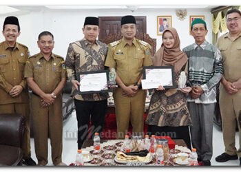 Pj. Wali Kota Tebing Tinggi Sambut Juara 1 MTQ ke-39 Tingkat Provinsi Sumut