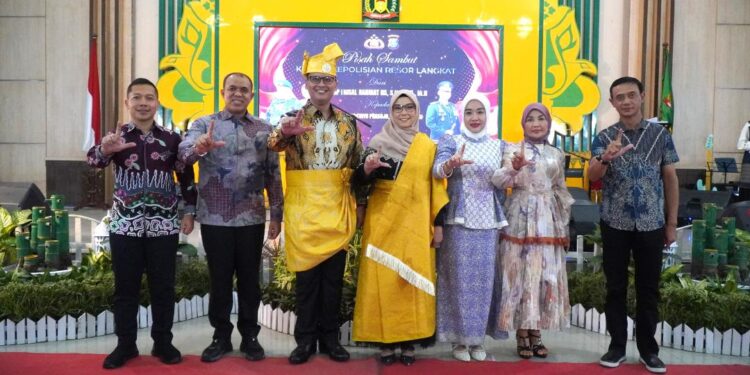 Hadiri Pisah Sambut Kapolres Langkat, Pj Bupati Langkat Faisal Hasrimy: Mari Bangun Langkat Lebih Baik
