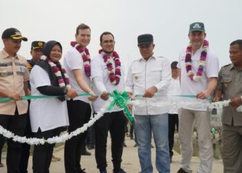 Pj. Bupati Langkat Faisal Hasrimy Resmikan Boat Sekolah dari YAGASU: Tingkatkan Akses Pendidikan di Pulau Kampai