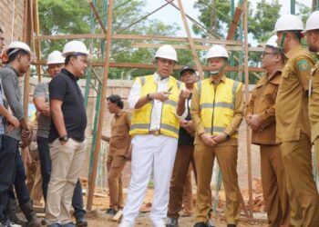 Pj Bupati Langkat Faisal Hasrimy Tinjau Persiapan Langkat Hadapi PON XII Aceh-Sumut 2024