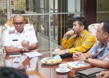 Pj. Bupati Langkat Faisal Hasrimy Terima Kunjungan PERADI Binjai-Langkat, Siap Hadiri Pelantikan Pengurus