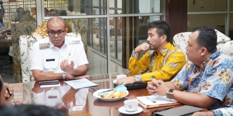 Pj. Bupati Langkat Faisal Hasrimy Terima Kunjungan PERADI Binjai-Langkat, Siap Hadiri Pelantikan Pengurus