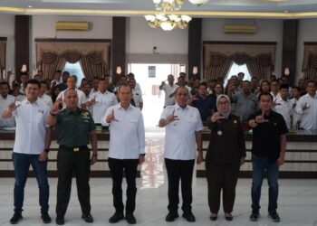 Pj. Bupati Langkat Buka High Level Meeting TPID dan Rakor KP3 Kabupaten Langkat