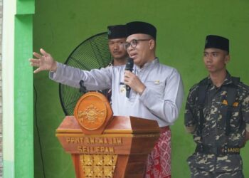 Pj. Bupati Langkat H.M.Faisal Hasrimy membuka Pendidikan Kader Penggerak NU Angkatan I di Sei Lepan