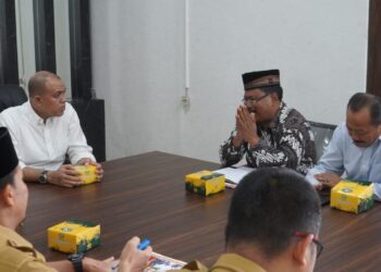 Pj Bupati Langkat Menerima Audensi Panitia HUT Koperasi Kabupaten Langkat Tahun 2024