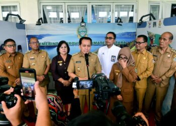 Komitmen Tangani Inflasi, Pj Gubernur Sumut Agus Fatoni bersama Forkopimda Launching Gerakan Penanganan Inflasi Serentak se-Sumut