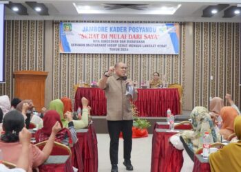 Masuk 5 Besar Kabupaten Tercepat Pelaporan Intervensi Stunting, Pj Bupati Langkat Faisal Hasrimy Apresiasi Kader Posyandu