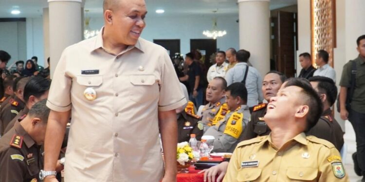 Pj. Bupati Langkat Faisal Hasrimy Siap Sinergikan Langkat dalam Gerakan Pembangunan Serentak Sumut