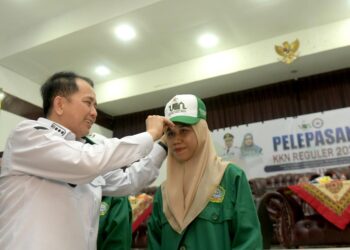 Lepas 5.500 Mahasiswa KKN, Pj Gubernur Sumut Agus Fatoni Harapkan Bisa Percepat Pengembangan Masyarakat