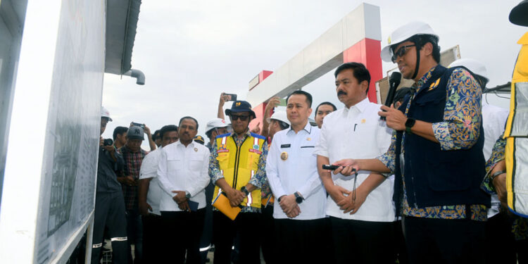 Pj Gubernur Sumut dan Menko Polhukam Tinjau Venue Sport Centre: Progres Stadion 71,8% dan Pastikan Rampung Akhir Juli