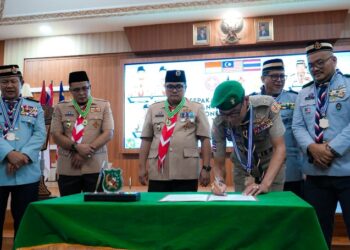 Kwarcab Gerakan Pramuka Medan Kerja Sama dengan Pengakap Malaysia dan Scout Thailand