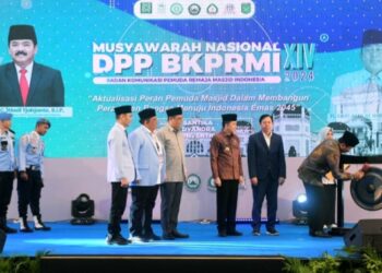 Hadiri Pembukaan Munas BKPRMI XIV, Fatoni Ajak Pemuda Remaja Masjid Dukung dan Sukseskan PON XXI