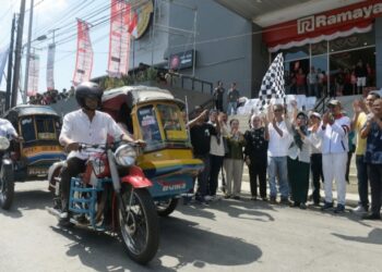 Sambut dan Semarakkan PON XXI, Pemprov Sumut, Pemko dan KONI Siantar Gelar Pertandingan Catur, hingga Parade Becak BSA