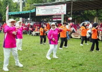 Pemko Medan Apresiasi Lomba Senam Lansia