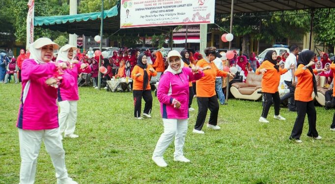 Pemko Medan Apresiasi Lomba Senam Lansia