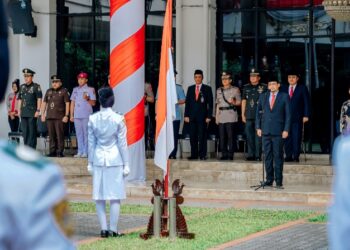 Bobby Nasution Kukuhkan 42 Anggota Paskibraka Kota Medan