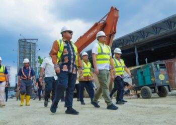 Tinjau Proyek Multiyears, Bobby: Alhamdulilah, Kata Kuncinya Sebentar Lagi Selesai