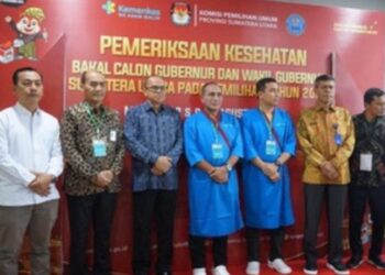 Bakal Calon Gubsu Edy Rahmayadi dan Wagubsu  Hasan Basri Sagala Jalani Cek Kesehatan, Ini Kata Ketua KPU Sumut