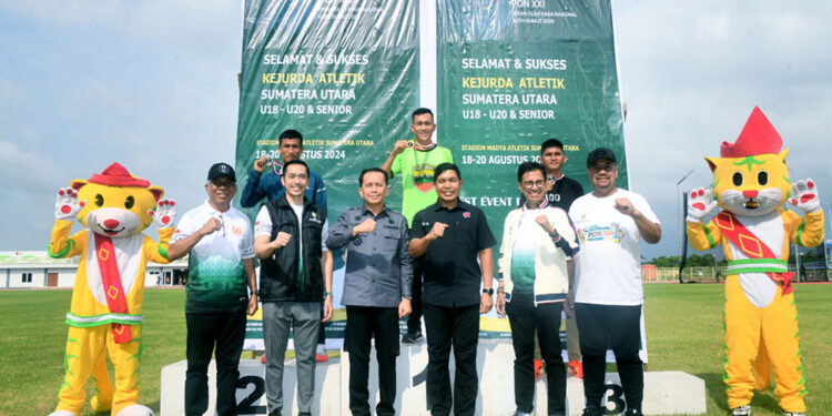 Kejurda Atletik Sumut Pecahkan Rekor Nasional, Pj Gubernur Sumut Agus Fatoni Harap Atlet-atlet Baru Level Internasional Segera Lahir