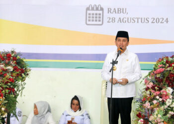 Pj Gubernur Agus Fatoni Ajak Masyarakat Labuhanbatu Doakan Kesuksesan PON XXI Tahun 2024 di Sumut   