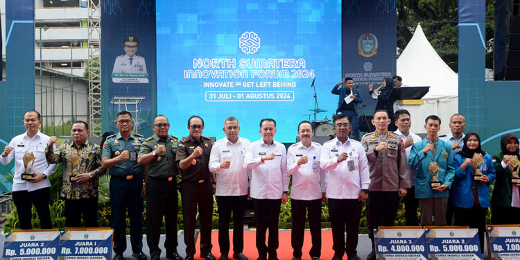 Dongkrak Ekosistem Inovasi Sumut, Pj Gubernur Agus Fatoni Luncurkan Gerakan Inovasi Serentak se-Sumut