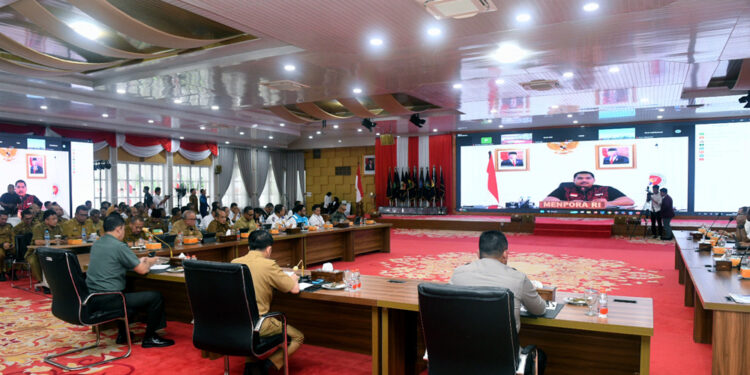 Pimpin Rapat Final PON XXI Wilayah Sumut, Pj Gubernur Agus Fatoni Minta Panitia Teliti Perhatikan Hal Detail   