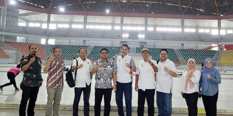 Matangkan Rencana Publikasi, Panwasrah Humas dan Media Tinjau Venue PON XXI,