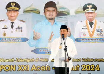 Pj Gubernur Sumut Agus Fatoni Ajak Masyarakat Padangsimpuan Ambil Peran Meriahkan PON XXI   