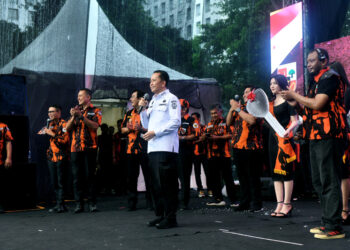 Pj Gubernur Sumut Fatoni Ajak Ribuan Kader Pemuda Pancasila Sukseskan PON XXI dan Pilkada Serentak